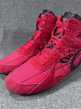 Otomix Ninja Warrior Bodybuilding Combat Shoes Red/Black Mens 9 Womens 10.5